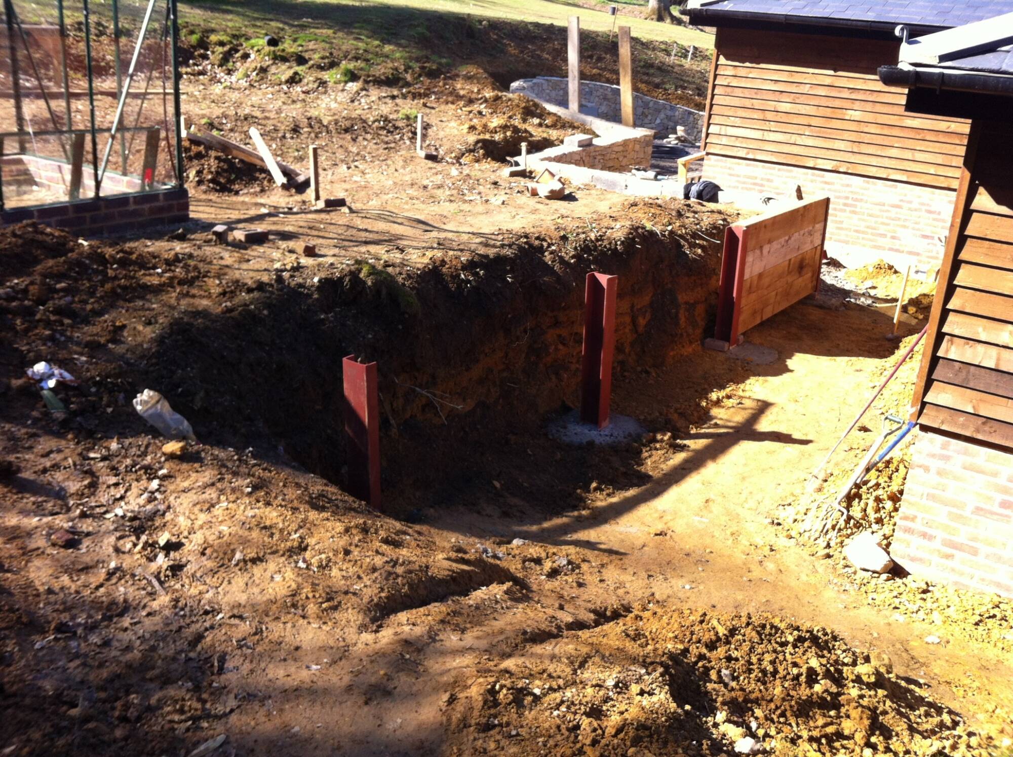 Retaining Walls 1 Before